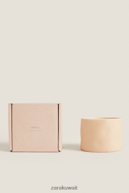 Zara (150 جرام) شمعة معطرة بزهر البرتقال للجنسين ليمون أصفر مُكَمِّلات 6L6LL81758