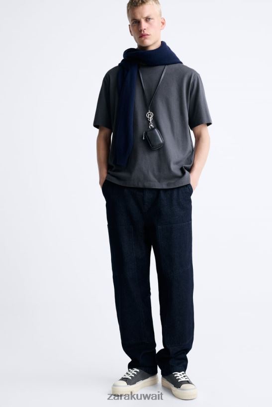 Zara أحذية رياضية عالية الجودة بنعل مكتنز رجال متعدد الألوان أحذية 6L6LL81255