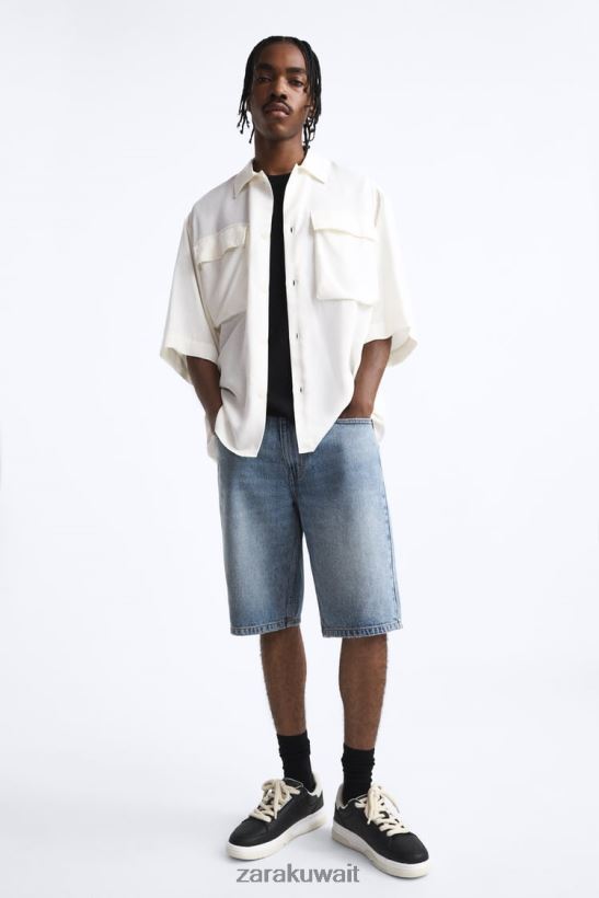 Zara أحذية رياضية مكتنزة رجال أسود أحذية 6L6LL81265