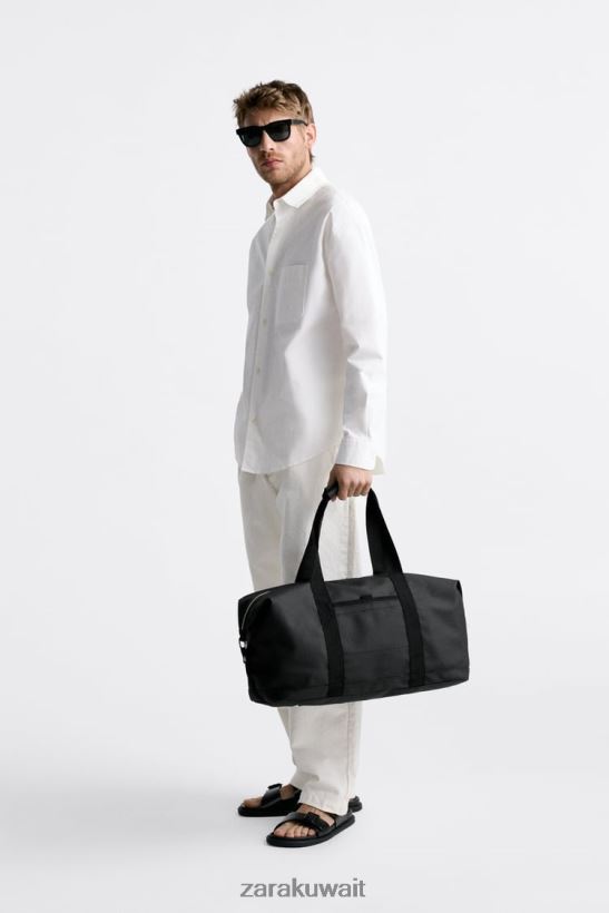 Zara حقيبة واق من المطر محكم رجال أسود مُكَمِّلات 6L6LL81288
