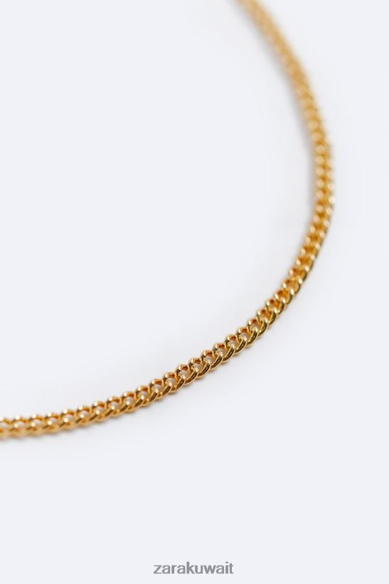 Zara سوار ربط معدني رجال ذهب مُكَمِّلات 6L6LL81490