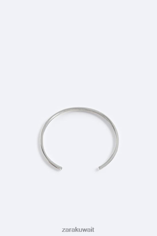 Zara سوار جامد رجال فضة مُكَمِّلات 6L6LL81492