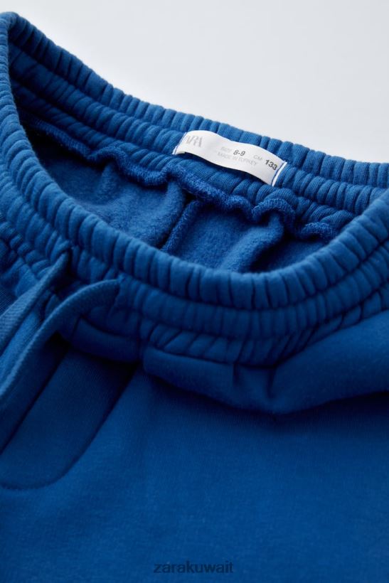 Zara السراويل جافا جاكوبس أطفال الكوبالت ملابس 6L6LL81513