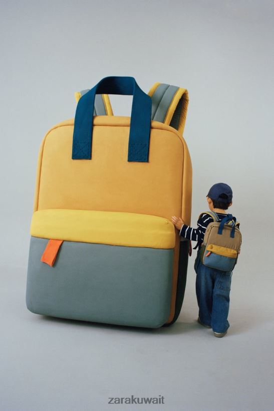 Zara حقيبة ظهر مبطنة متعددة الألوان أطفال أزرق مُكَمِّلات 6L6LL81556