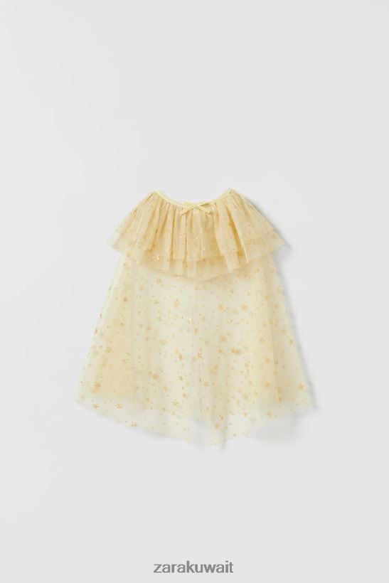 Zara زي الطفل/حجر الراين الجنية الرأس أطفال ذهبي ملابس 6L6LL81599