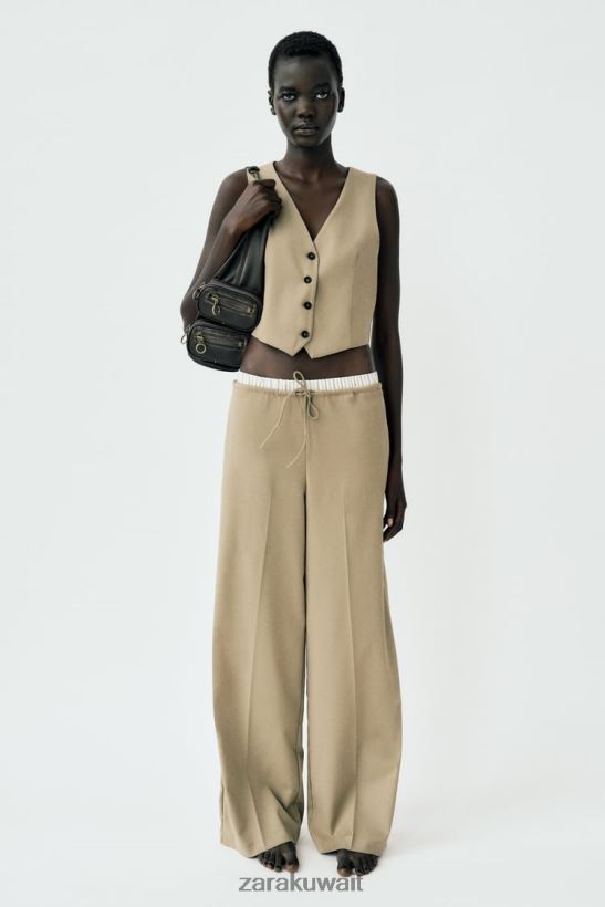 Zara سترة مصممة نحيف الجمل الخفيف ملابس 6L6LL8161