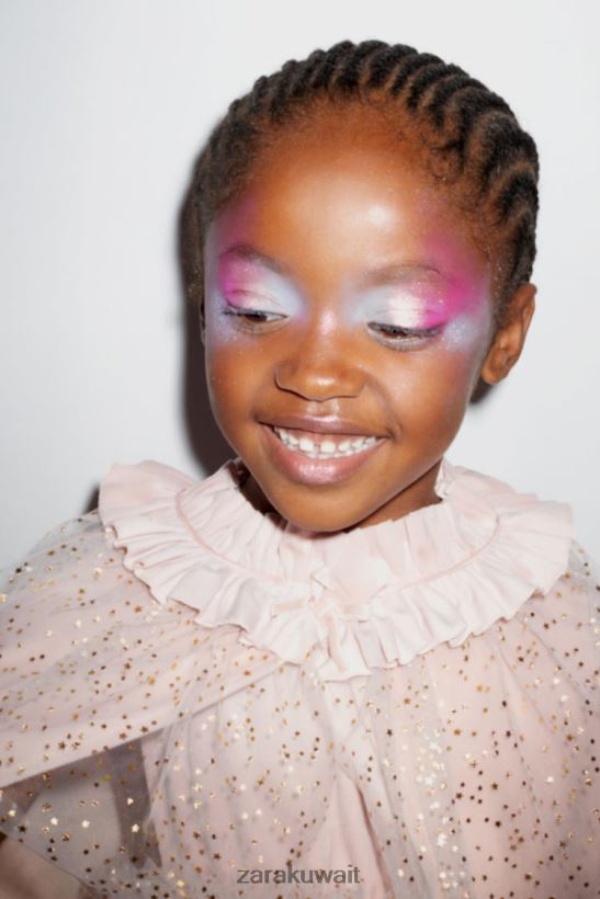 Zara تول زي الأميرة الرأس أطفال لون القرنفل ملابس 6L6LL81620