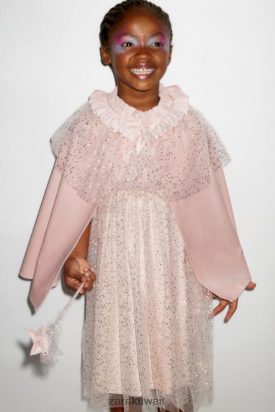 Zara زي الأميرة تول أطفال لون القرنفل ملابس 6L6LL81621