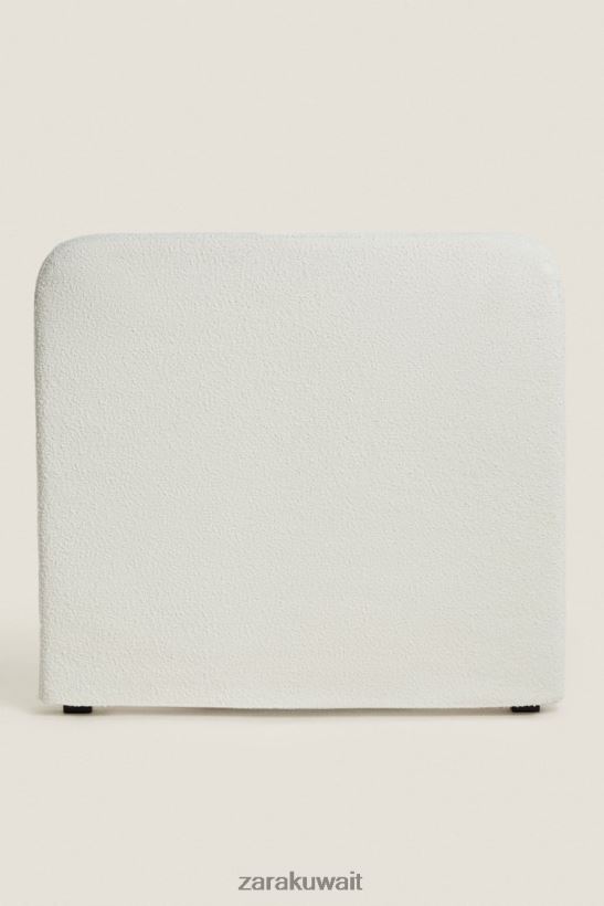 Zara اللوح الأمامي مع غطاء بوكل للجنسين المحار الأبيض مُكَمِّلات 6L6LL81635