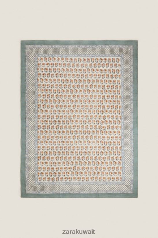 Zara سجادة بطباعة كتلة للجنسين خَوخ مُكَمِّلات 6L6LL81639