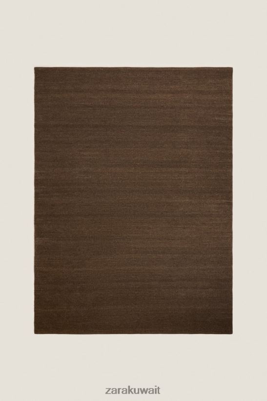 Zara سجادة من الصوف والقطن للجنسين بني مُكَمِّلات 6L6LL81651