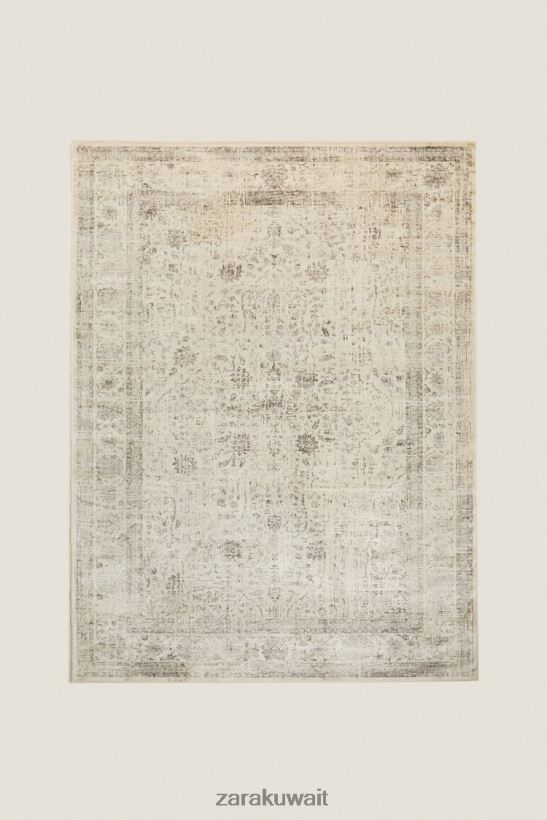 Zara سجادة خمر للجنسين اللون البيج مُكَمِّلات 6L6LL81658