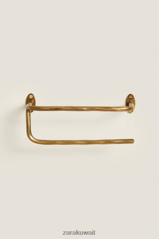 Zara حامل ورق التواليت الذهبي للجنسين ذهبي مُكَمِّلات 6L6LL81747