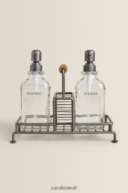 Zara موزع مزدوج مع حامل للجنسين فُولاَذ مُكَمِّلات 6L6LL81785